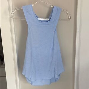 Free people movement light Blue Sleeveless Top